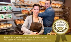 Bakkerij Roché uit Deurne is de winnaar van De Gouden Glimlach 2014.